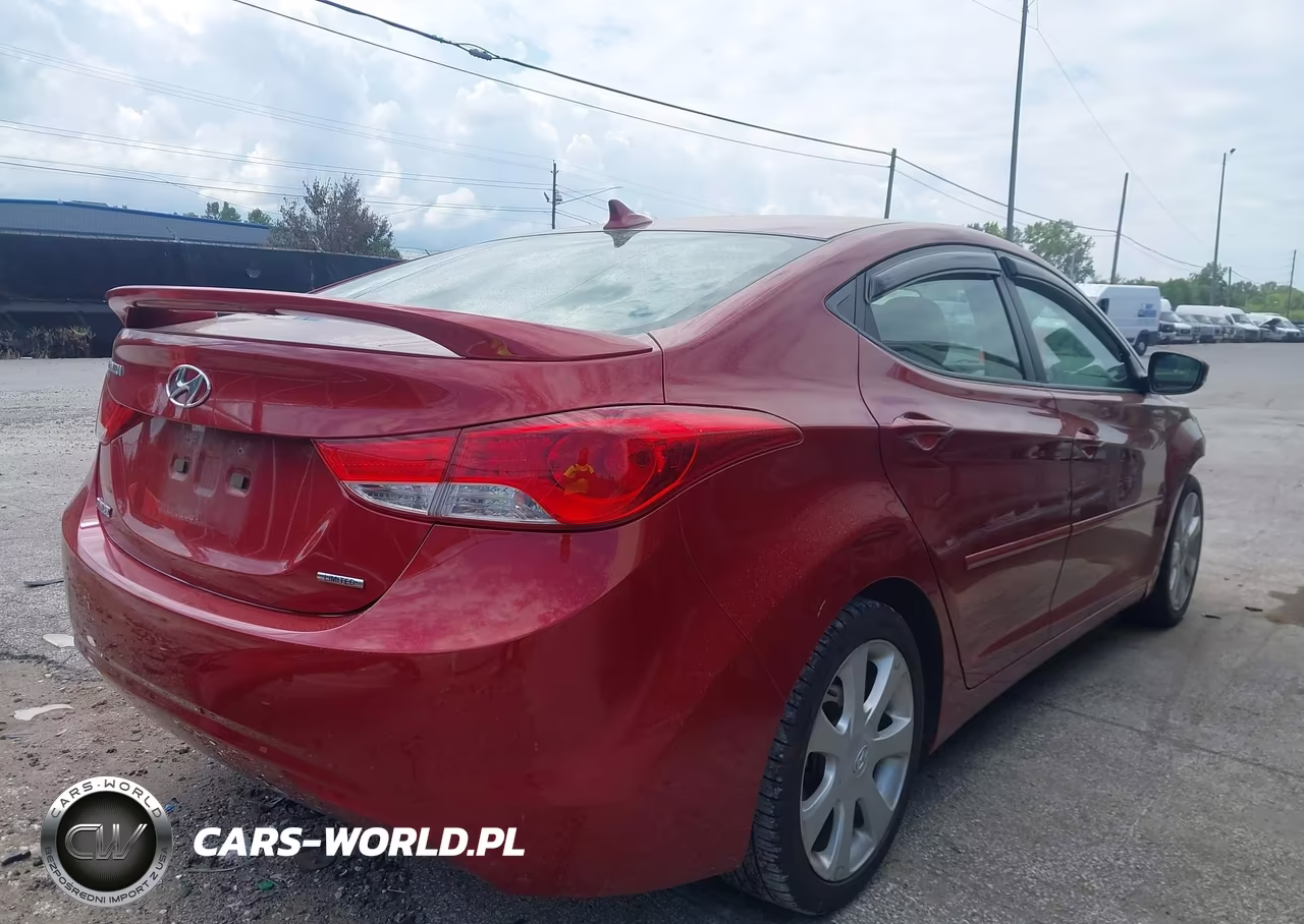 2011 Hyundai Elantra Limited (Ulsan Plant) VIN:KMHDH4AE1BU092528 - 4