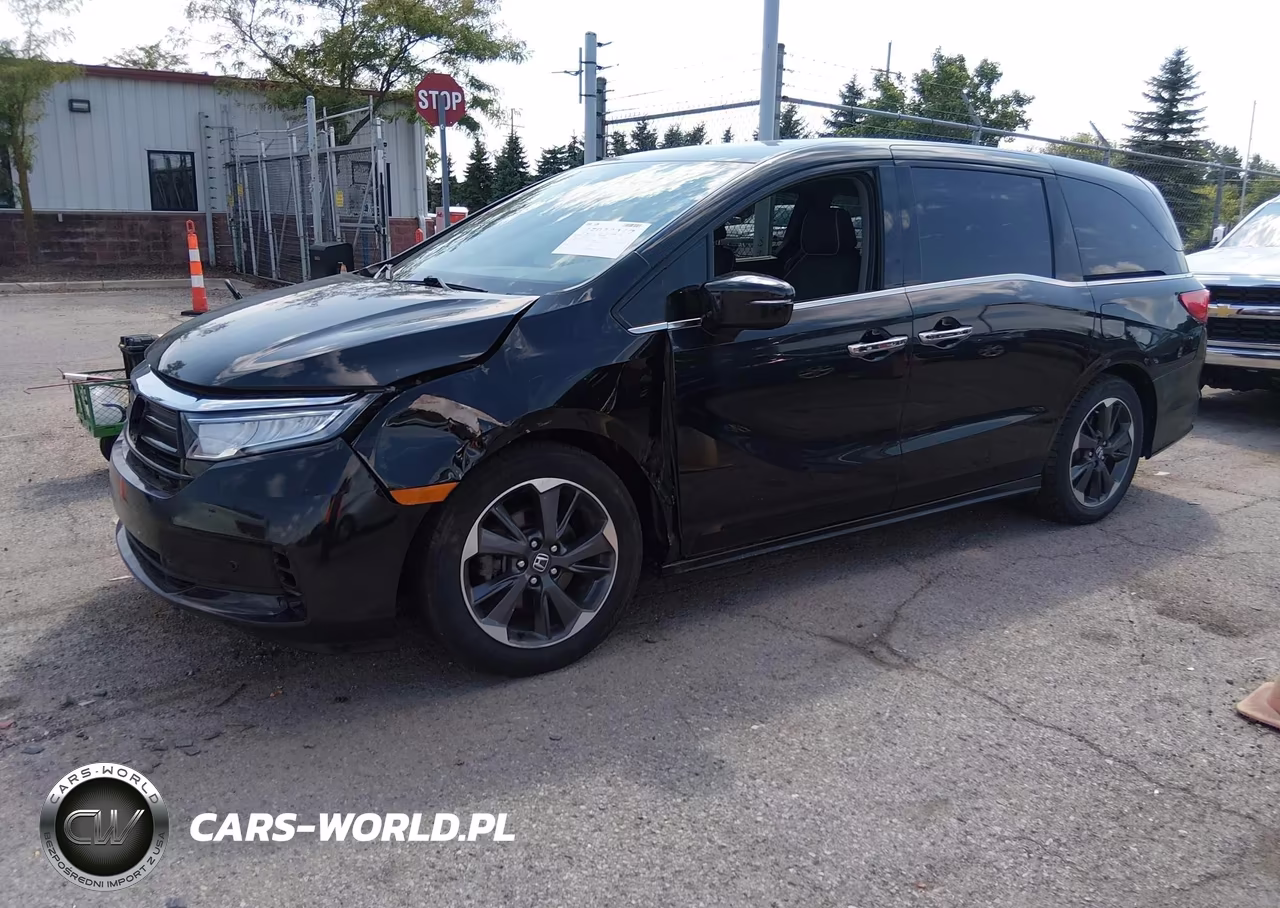 2022 Honda Odyssey Elite VIN:5FNRL6H9XNB051602 - 2
