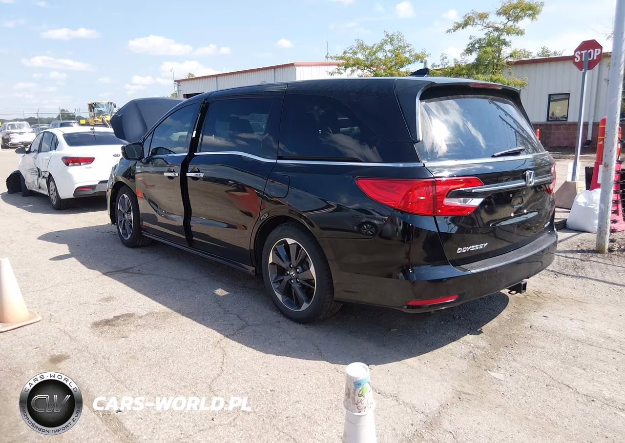 2022 Honda Odyssey Elite VIN:5FNRL6H9XNB051602 - 3