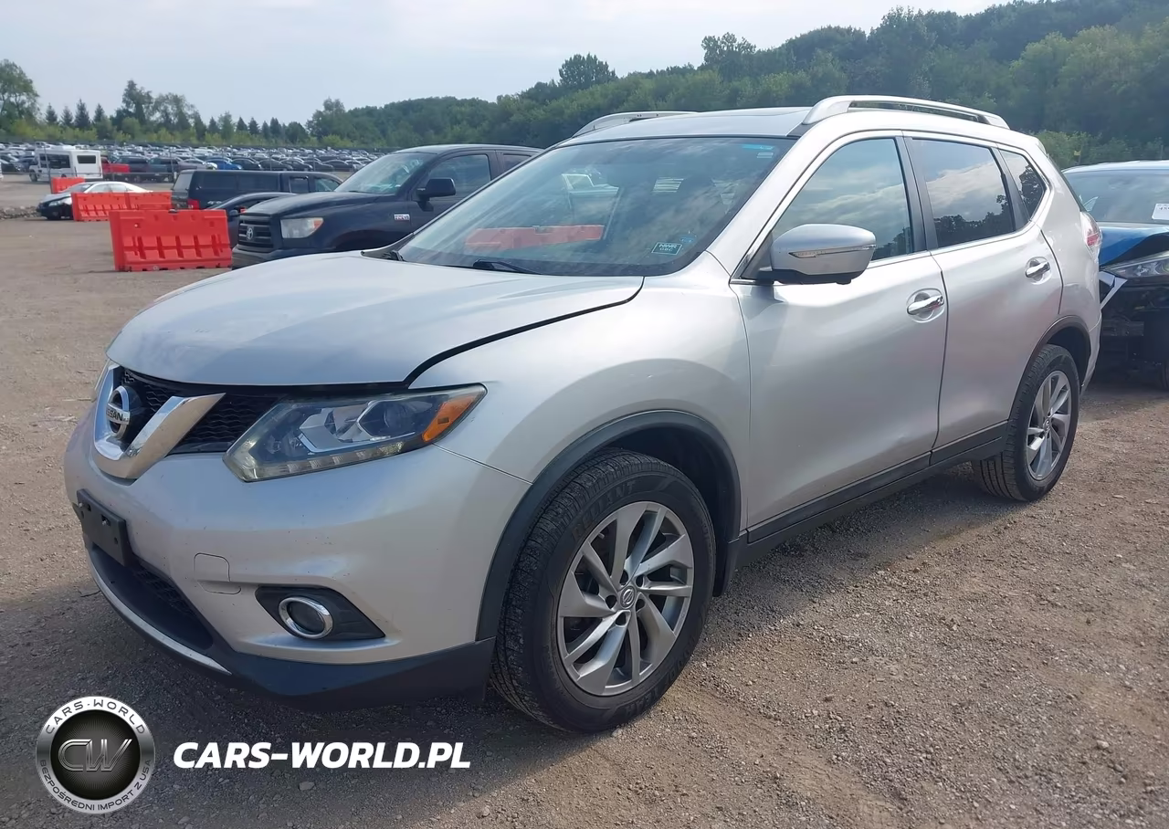 2015 Nissan Rogue Sl VIN:5N1AT2MV0FC762258 - 2