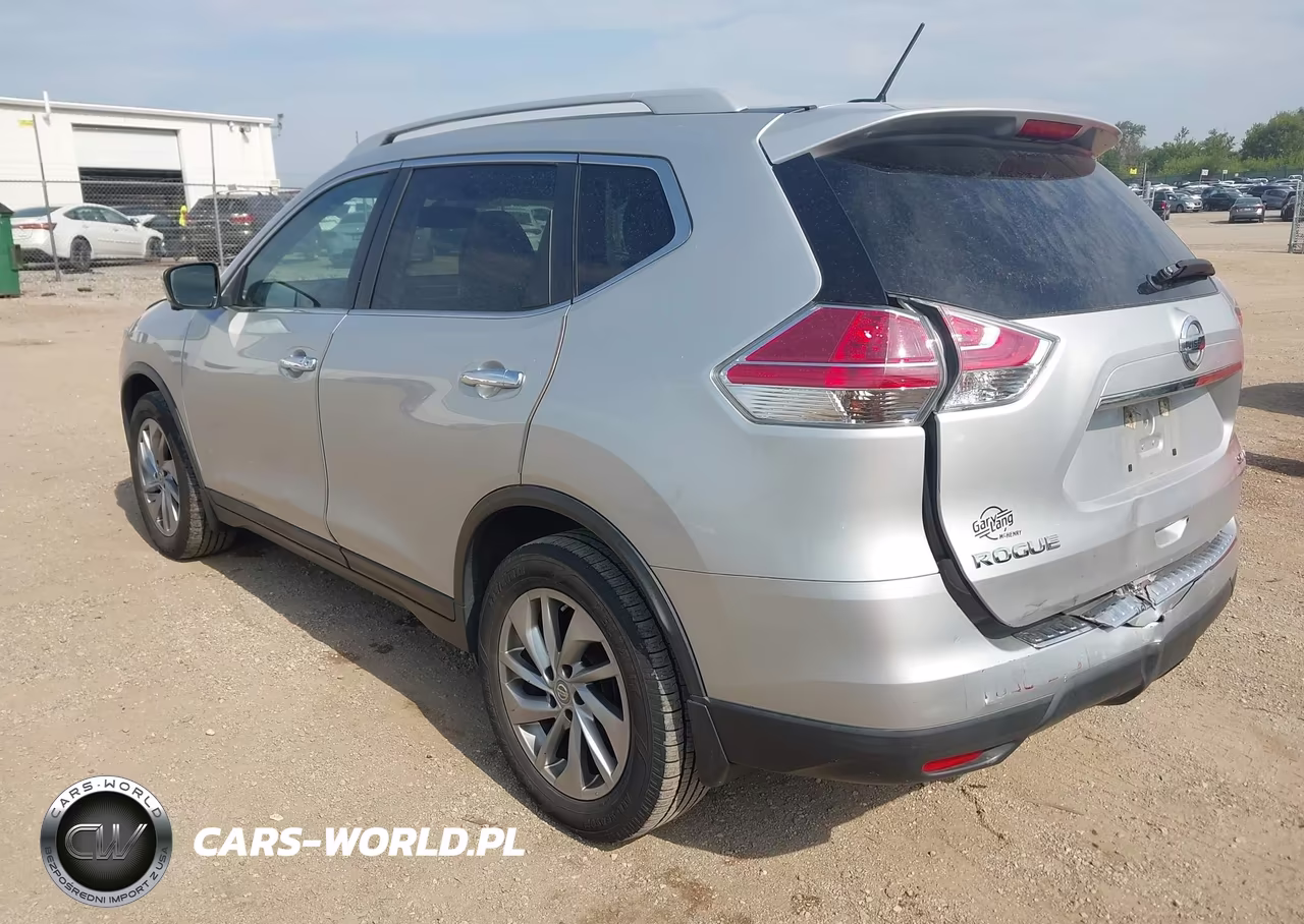 2015 Nissan Rogue Sl VIN:5N1AT2MV0FC762258 - 3