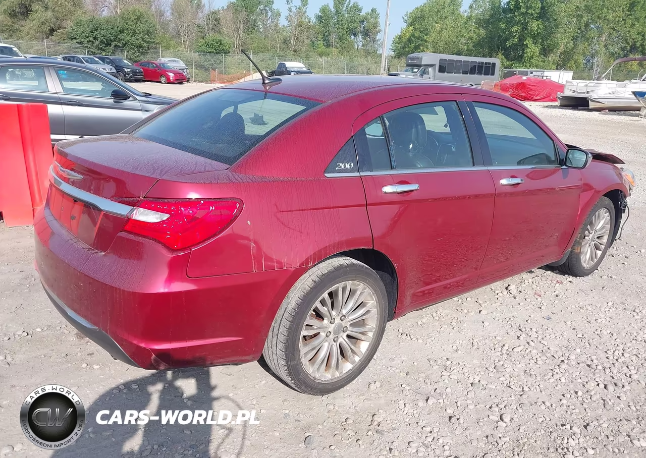 2012 Chrysler 200 Limited VIN:1C3CCBCB2CN297488 - 4