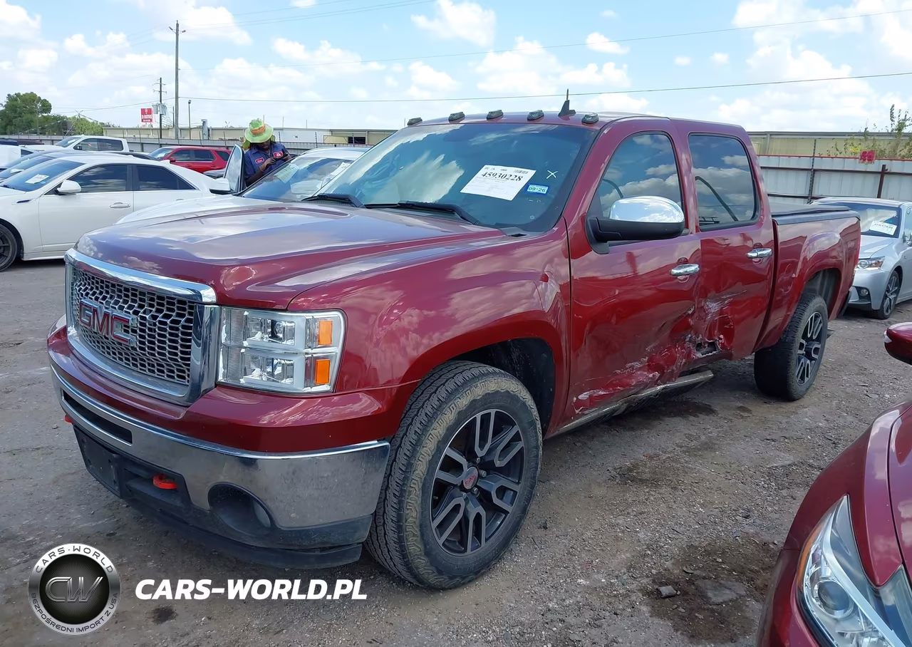 2013 GMC Sierra 1500 Sle VIN:3GTP1VE03DG143334 - 2