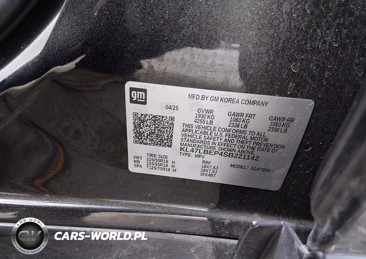 2025 Buick Envista Sport Touring Fwd VIN:KL47LBEP4SB221142 - 9