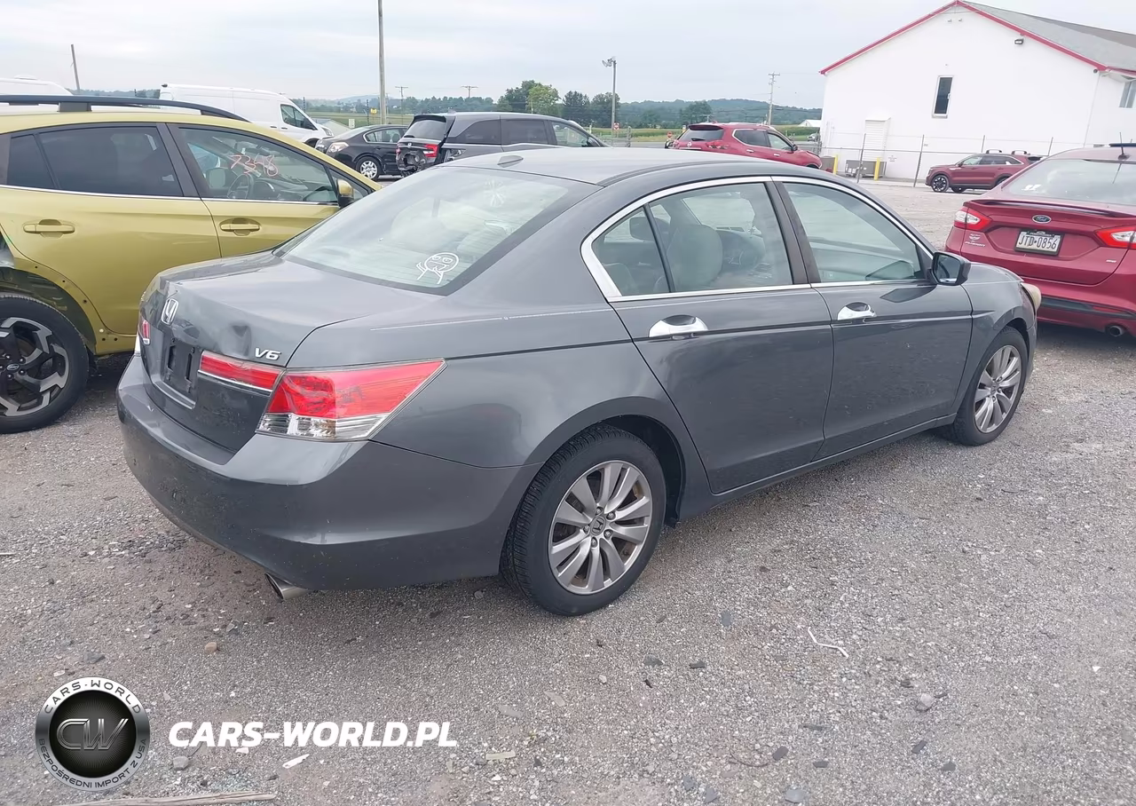 2012 Honda Accord 3.5 Ex-L VIN:1HGCP3F83CA009346 - 4