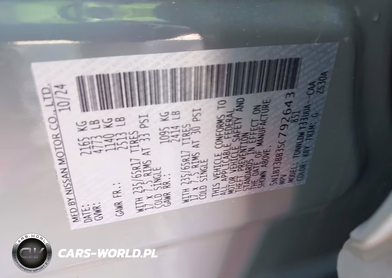 2025 Nissan Rogue Rock Creek VIN:5N1BT3BB3SC792643 - 9