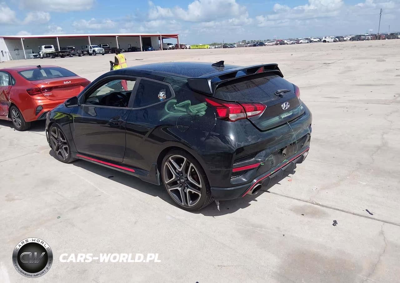 2020 Hyundai Veloster N VIN:KMHT36AH8LU007380 - 3