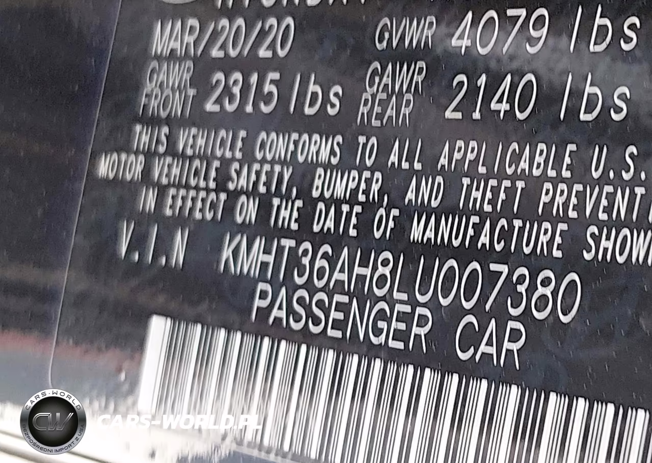 2020 Hyundai Veloster N VIN:KMHT36AH8LU007380 - 9