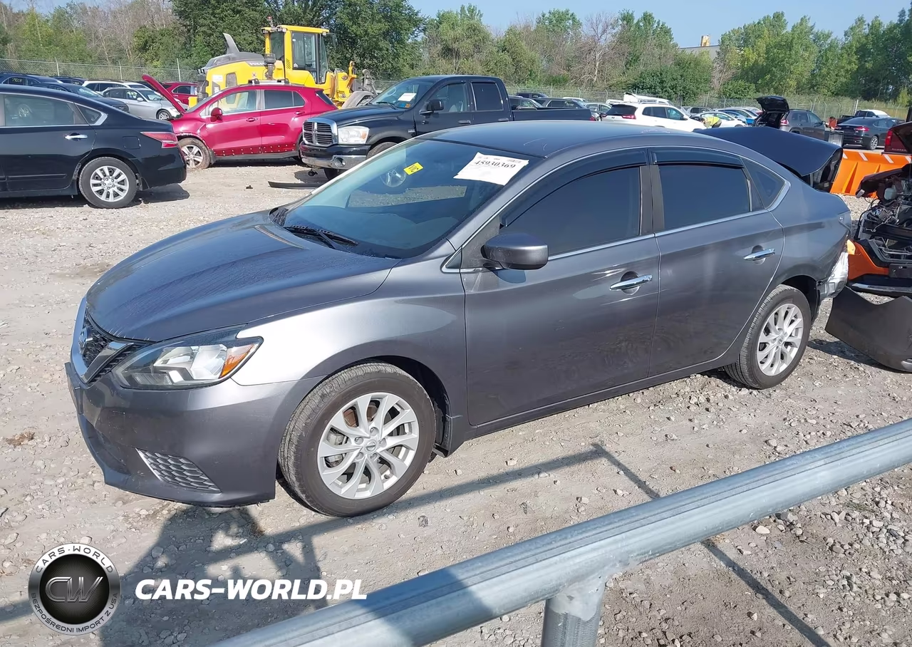 2019 Nissan Sentra Sv VIN:3N1AB7AP6KY404824 - 2