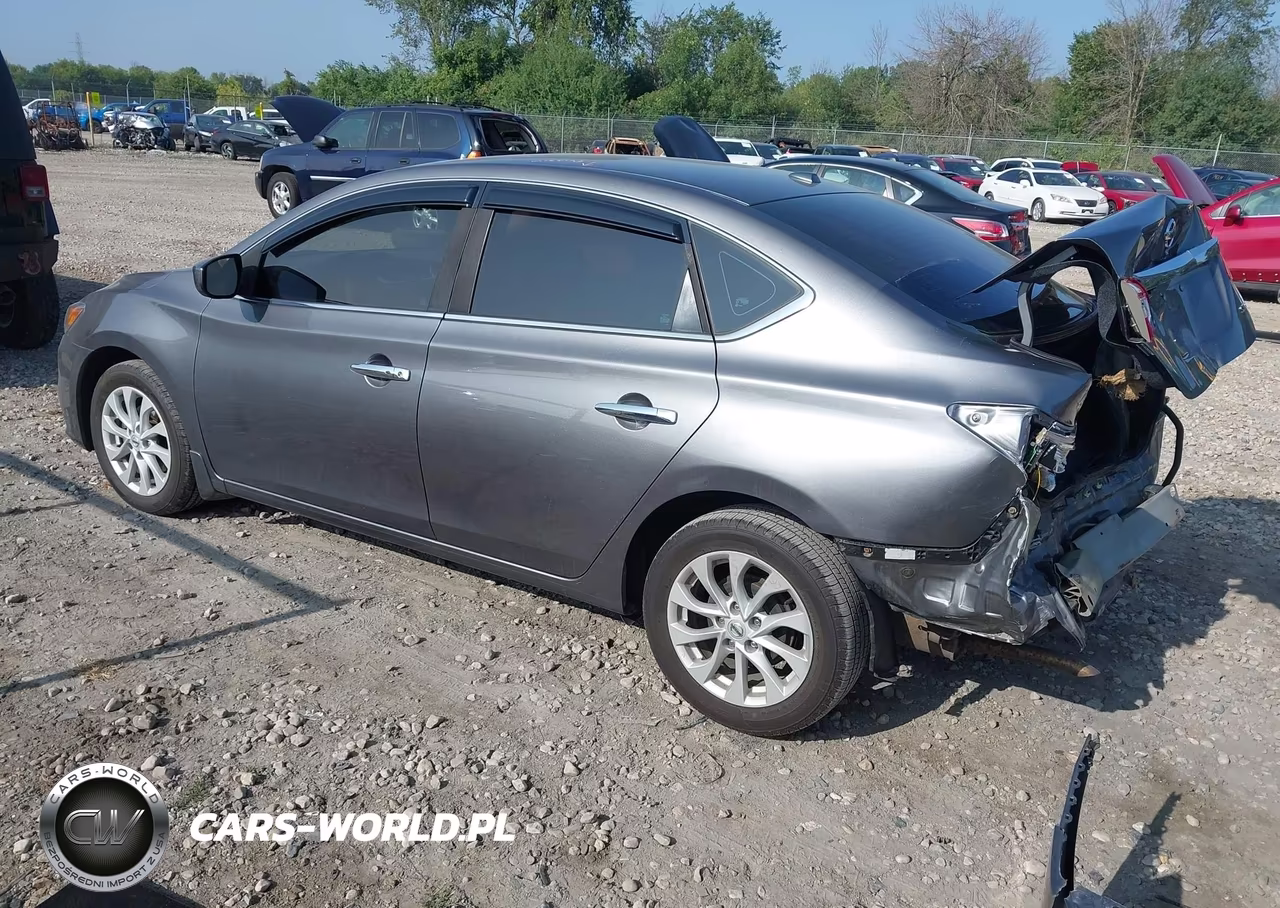 2019 Nissan Sentra Sv VIN:3N1AB7AP6KY404824 - 3