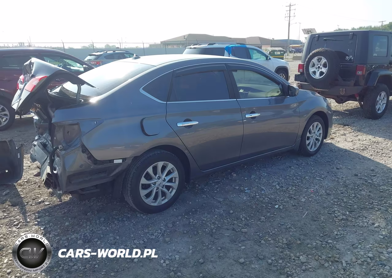 2019 Nissan Sentra Sv VIN:3N1AB7AP6KY404824 - 4