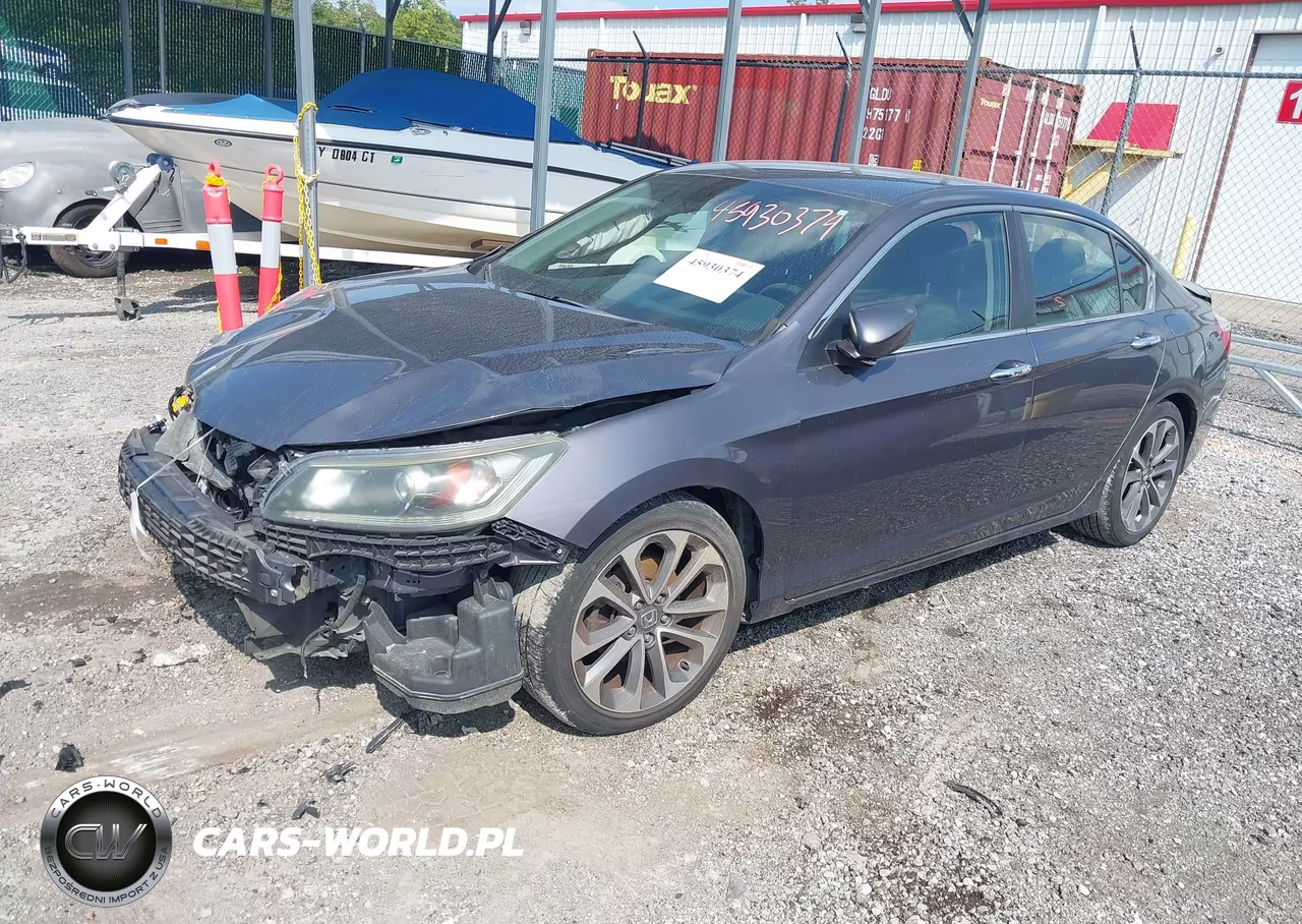 2015 Honda Accord Sport VIN:1HGCR2F56FA106636 - 2