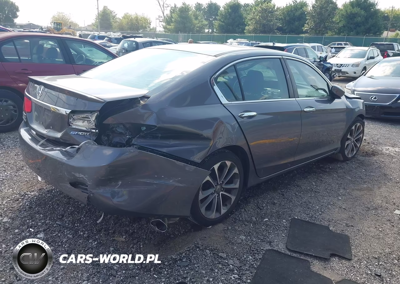 2015 Honda Accord Sport VIN:1HGCR2F56FA106636 - 4