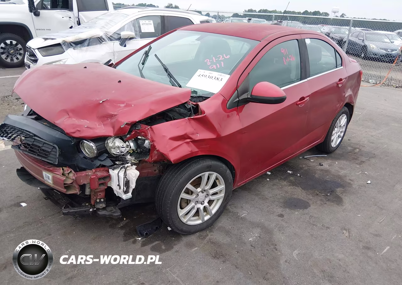 2016 Chevrolet Sonic Lt Auto VIN:1G1JC5SH0G4182726 - 2