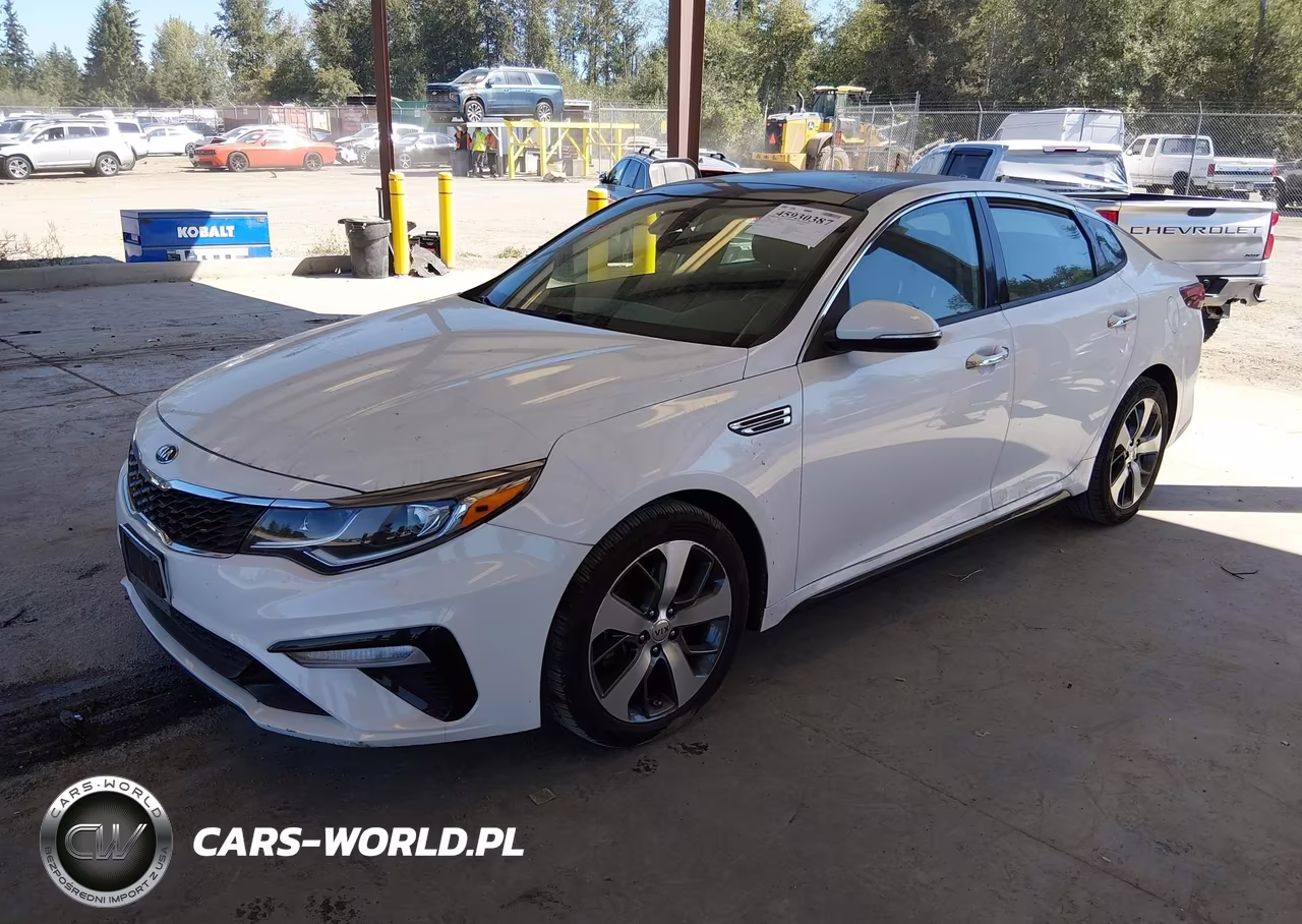 2019 Kia Optima S VIN:5XXGT4L37KG366350 - 2