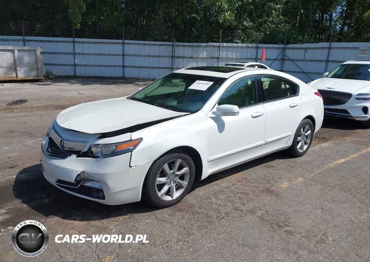 2012 Acura Tl 3.5 VIN:19UUA8F24CA038644 - 2