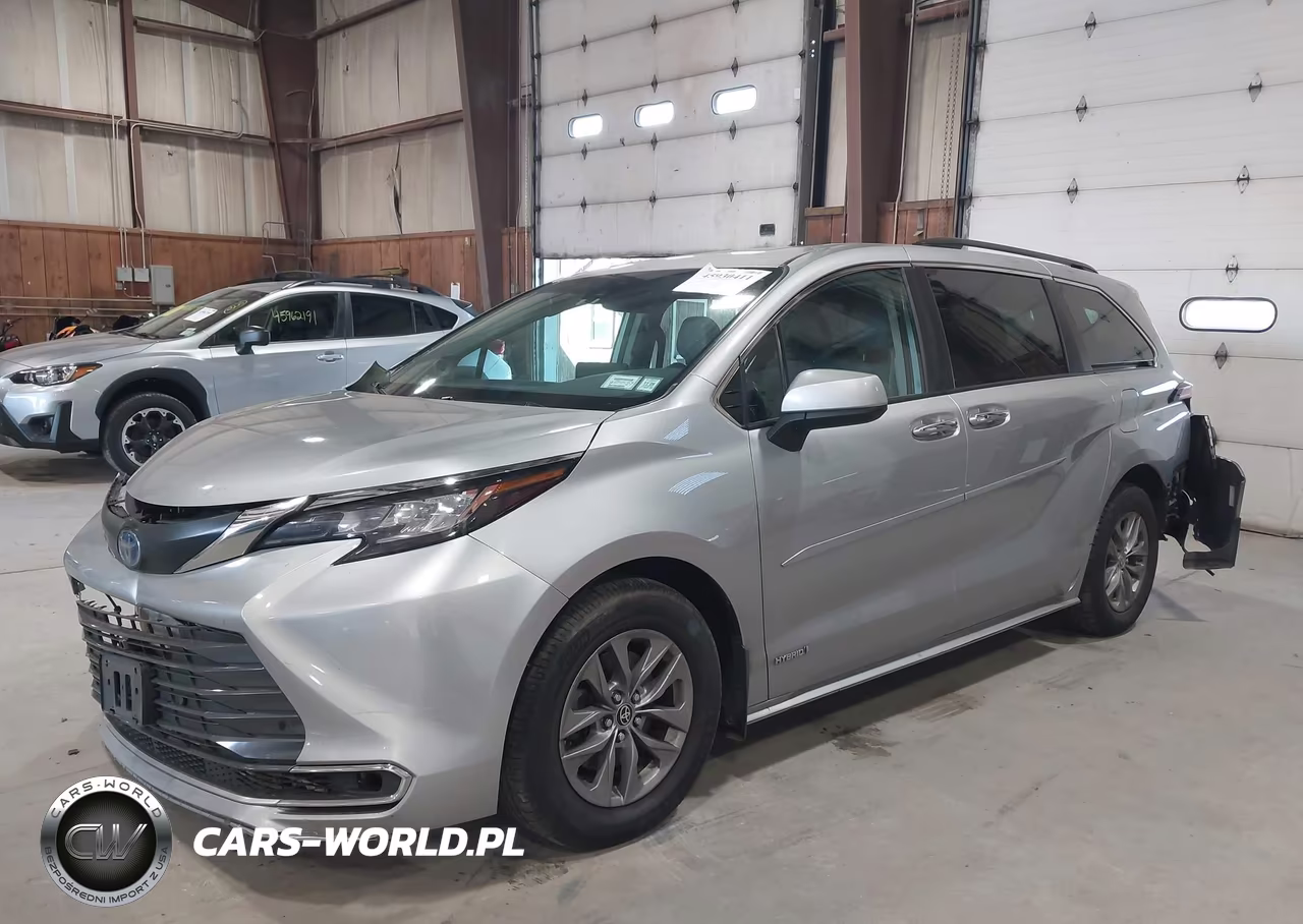 2021 Toyota Sienna Xle VIN:5TDJRKEC4MS063971 - 2