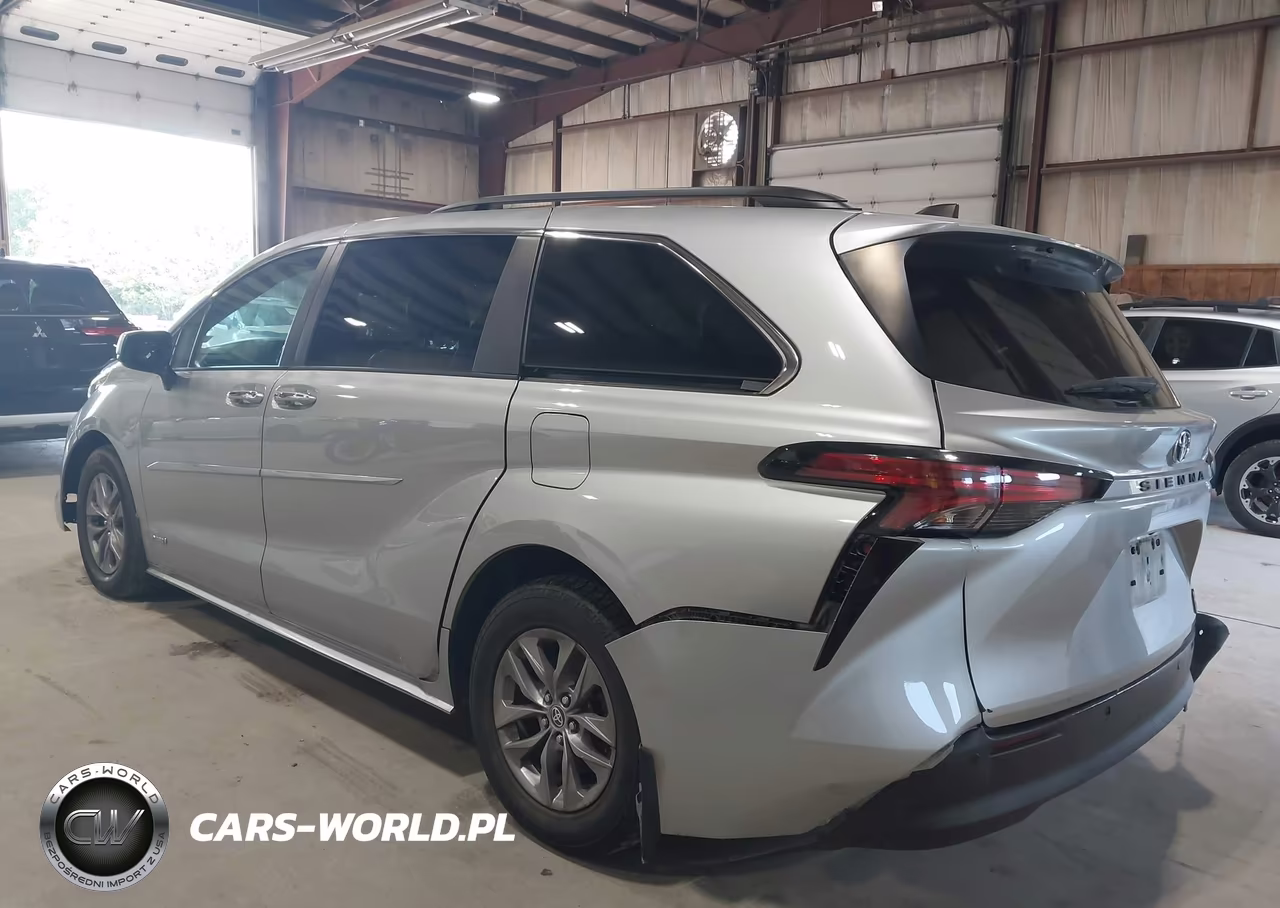 2021 Toyota Sienna Xle VIN:5TDJRKEC4MS063971 - 3