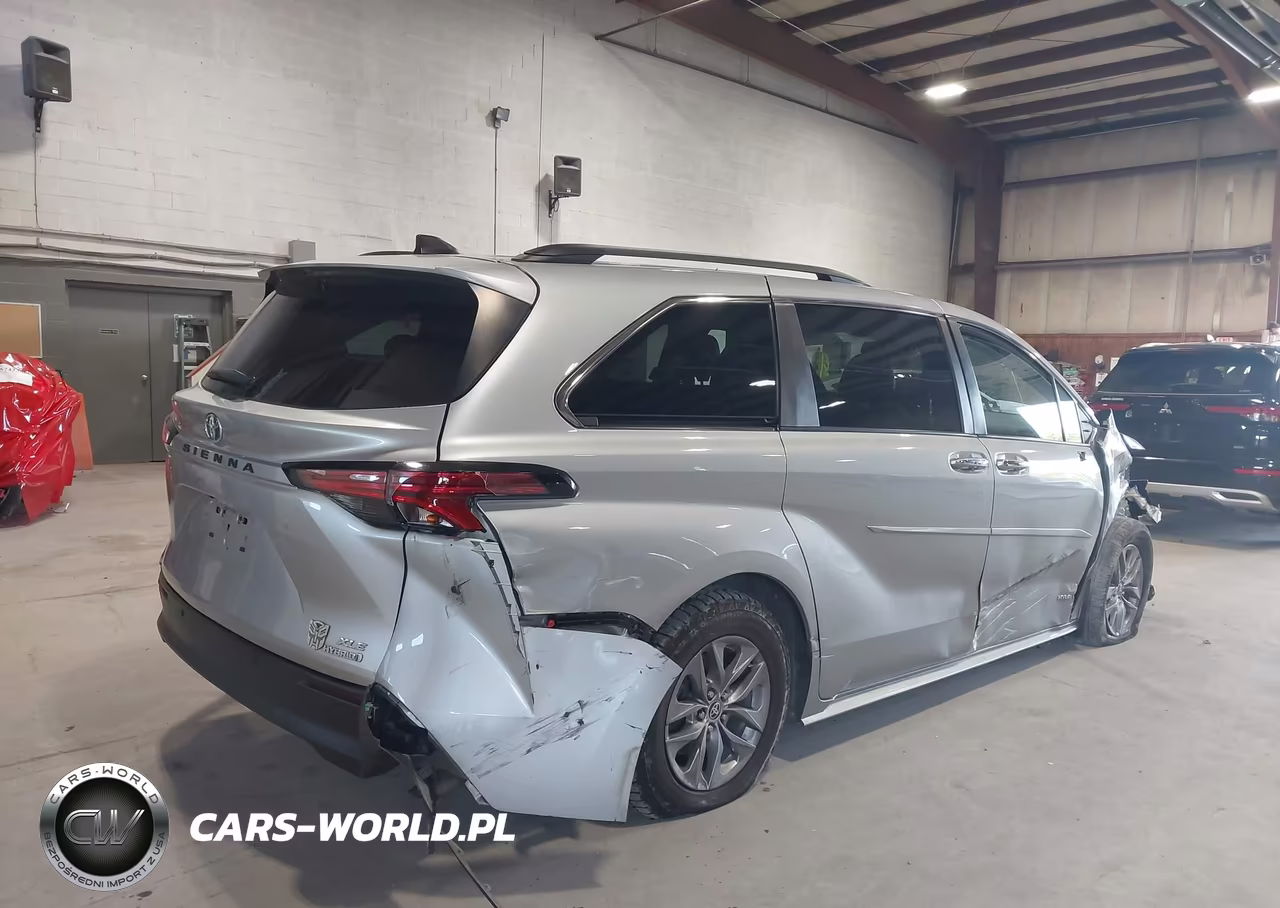 2021 Toyota Sienna Xle VIN:5TDJRKEC4MS063971 - 4