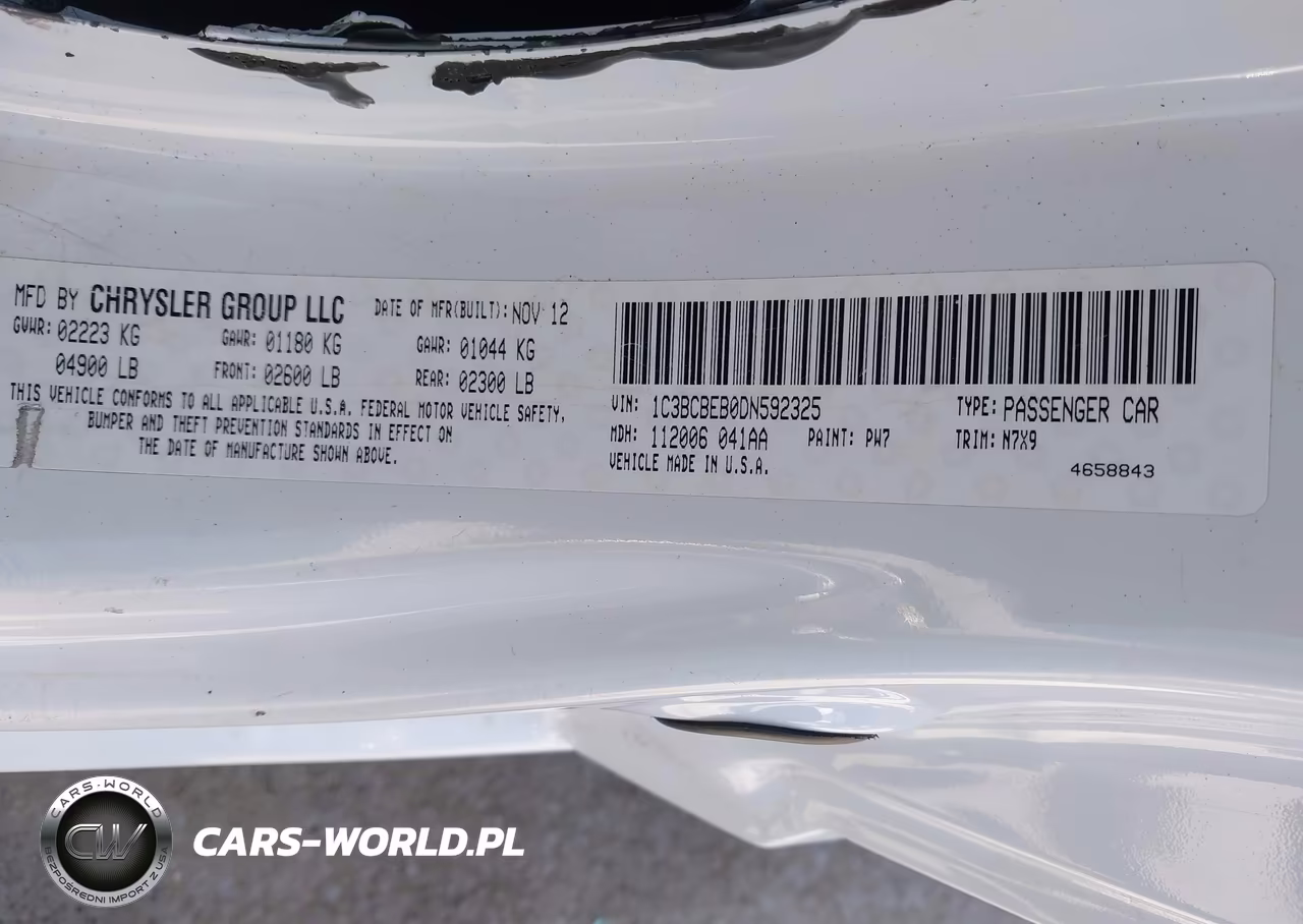 2013 Chrysler 200 Touring VIN:1C3BCBEB0DN592325 - 9