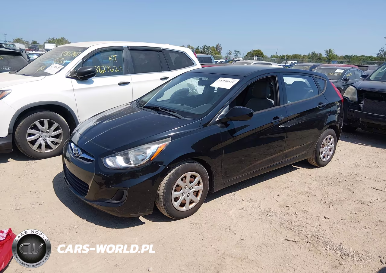 2014 Hyundai Accent Gs VIN:KMHCT5AE2EU193811 - 2