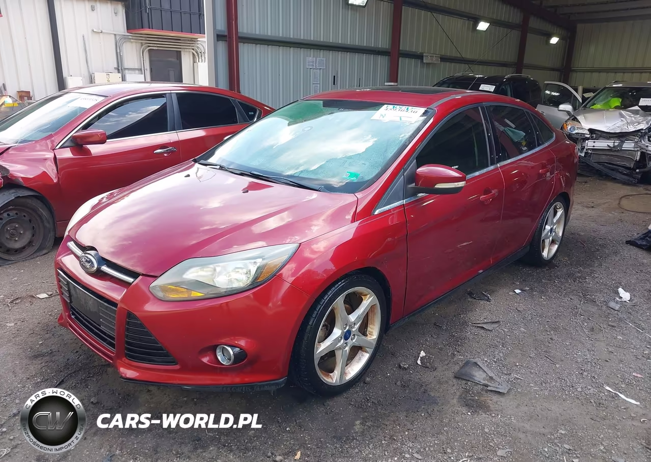 2014 Ford Focus Titanium VIN:1FADP3J21EL173293 - 2