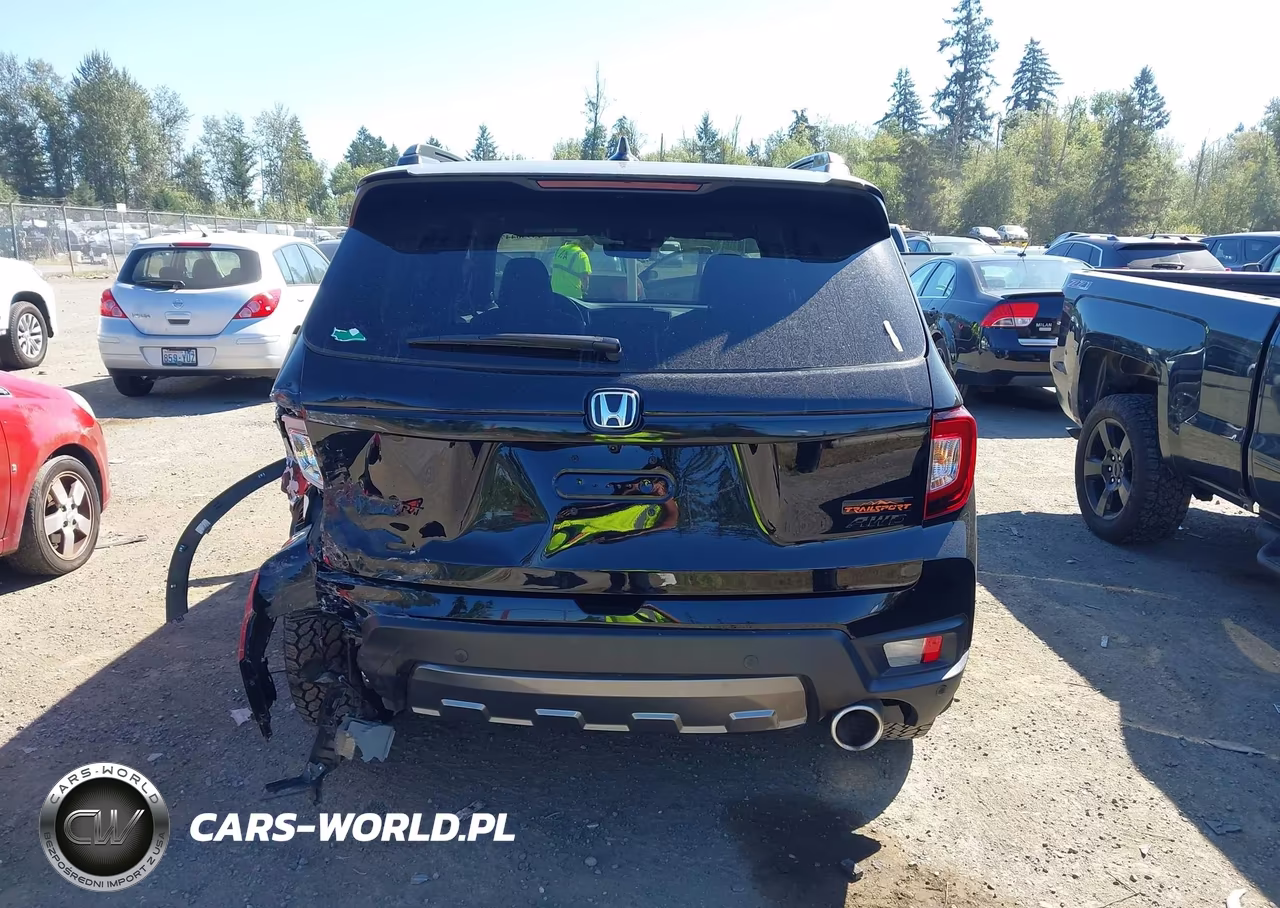 2025 Honda Passport Awd Trailsport VIN:5FNYF8H61SB011196 - 16
