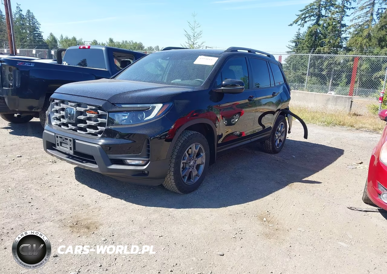 2025 Honda Passport Awd Trailsport VIN:5FNYF8H61SB011196 - 2