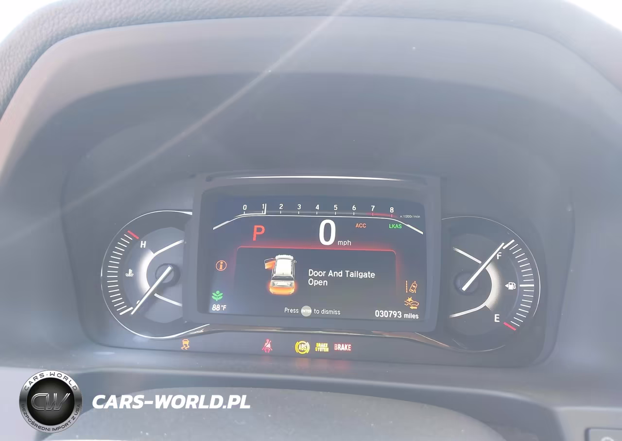 2025 Honda Passport Awd Trailsport VIN:5FNYF8H61SB011196 - 7