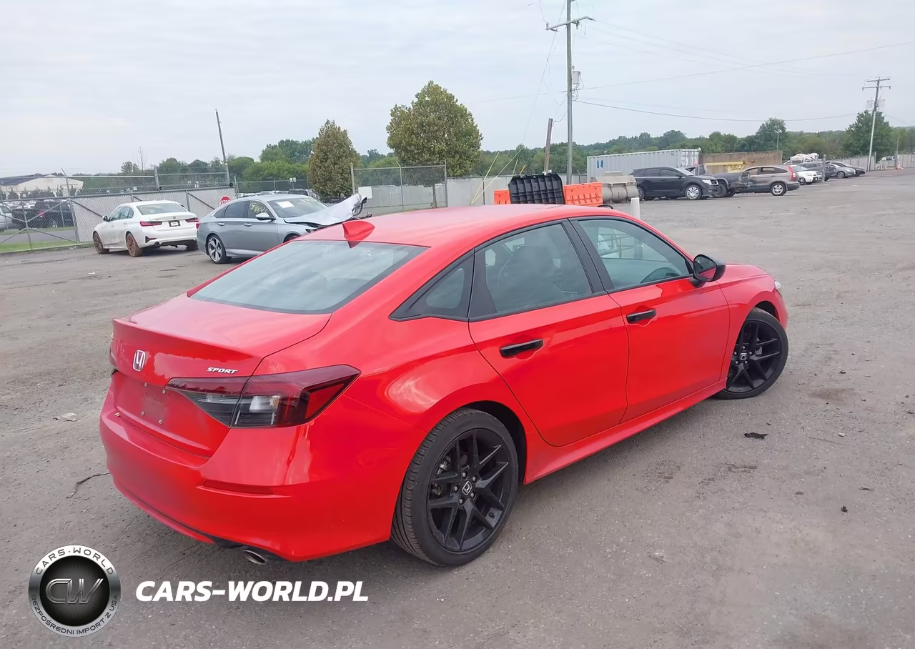 2025 Honda Civic Sport VIN:2HGFE2F53SH548231 - 4