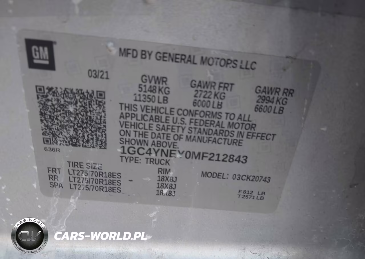 2021 Chevrolet Silverado 2500Hd 4Wd Standard Bed Lt VIN:1GC4YNEY0MF212843 - 9