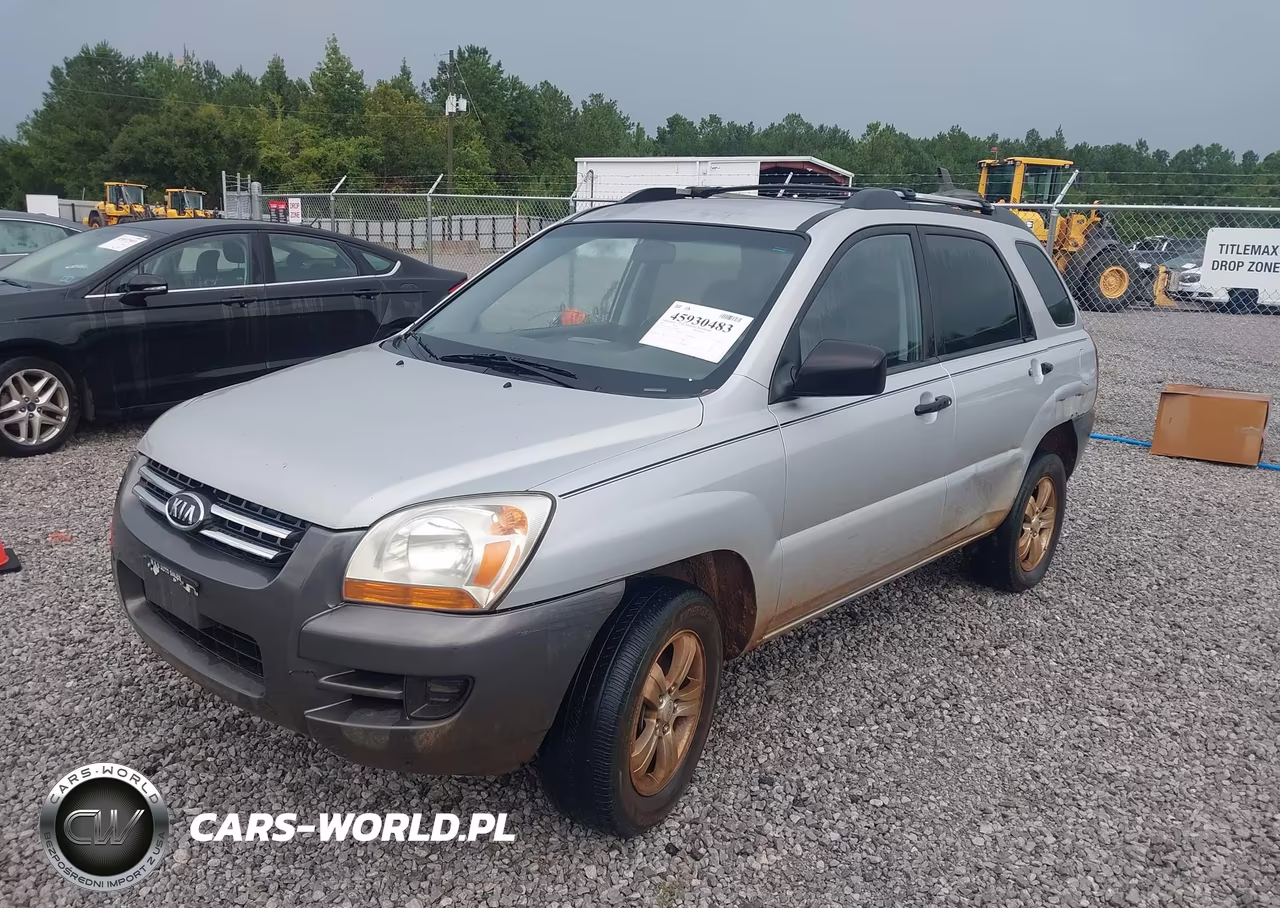 2007 Kia Sportage Lx V6 VIN:KNDJF723X77441686 - 2