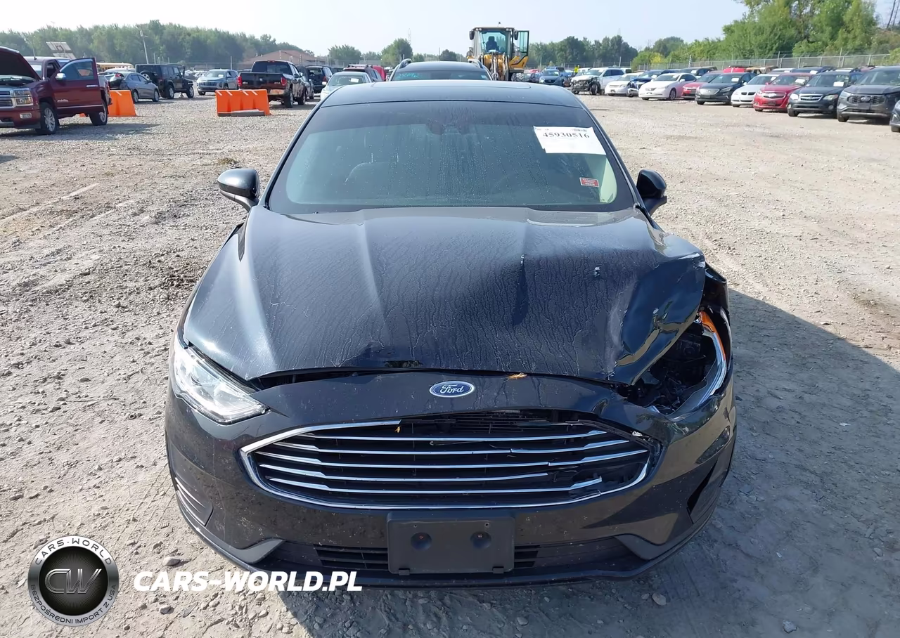 2019 Ford Fusion Se VIN:3FA6P0T99KR214204 - 12