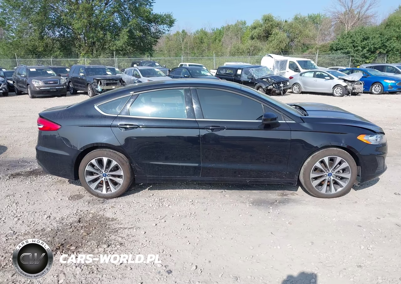 2019 Ford Fusion Se VIN:3FA6P0T99KR214204 - 13