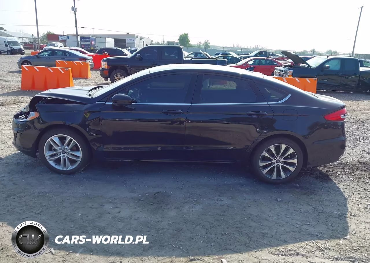 2019 Ford Fusion Se VIN:3FA6P0T99KR214204 - 14