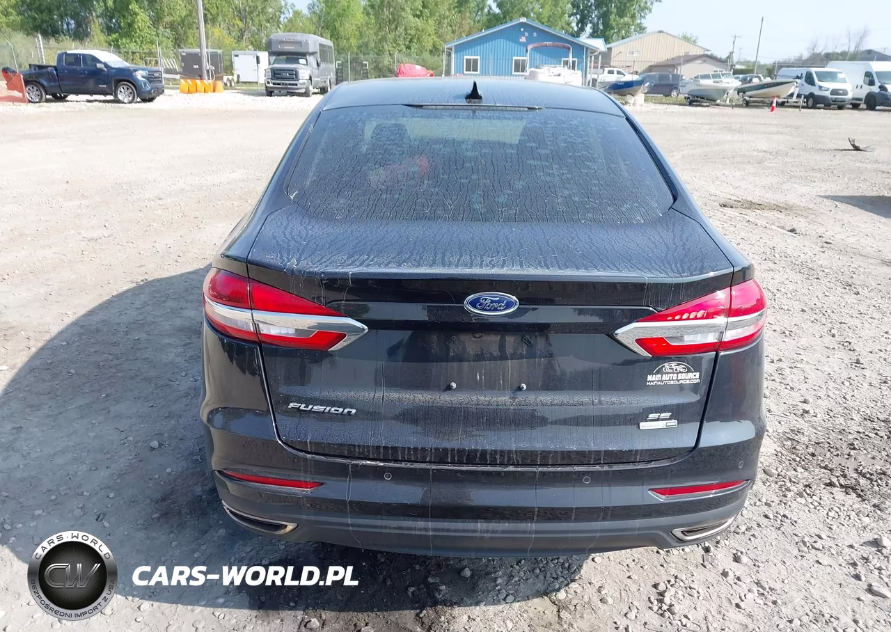 2019 Ford Fusion Se VIN:3FA6P0T99KR214204 - 16