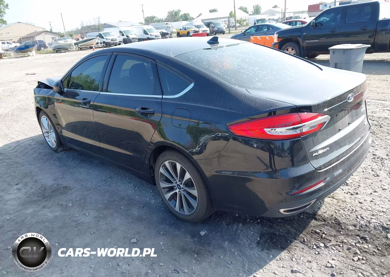 2019 Ford Fusion Se VIN:3FA6P0T99KR214204 - 3
