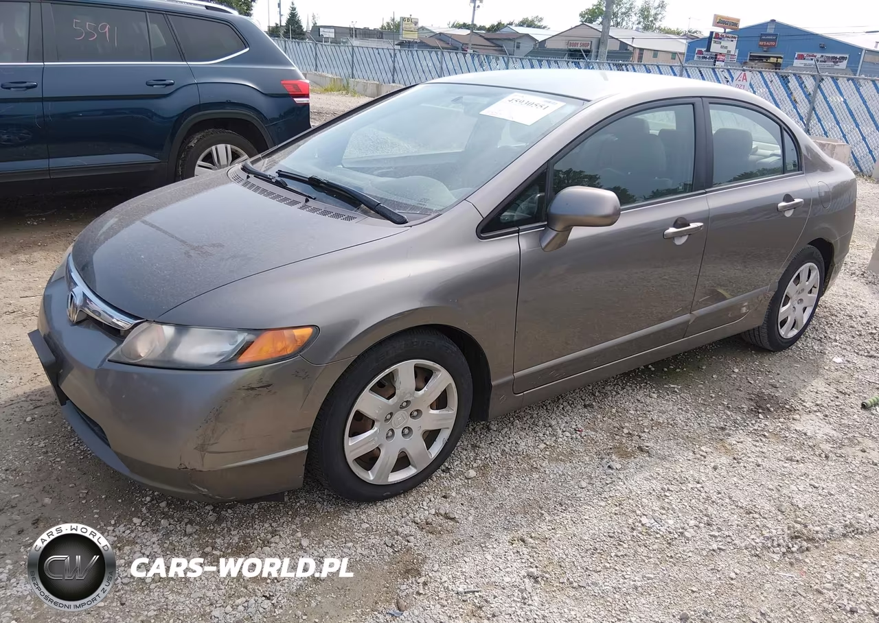2007 Honda Civic Lx VIN:1HGFA16517L102997 - 2