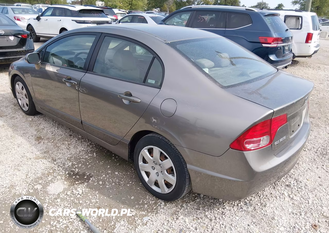 2007 Honda Civic Lx VIN:1HGFA16517L102997 - 3