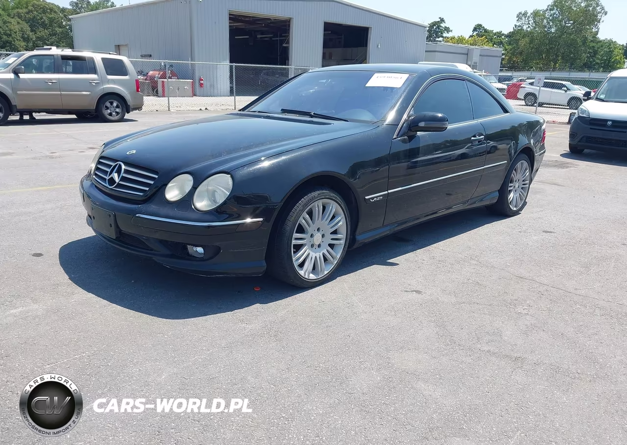 2001 Mercedes-Benz Cl 600 VIN:WDBPJ78J91A015172 - 2
