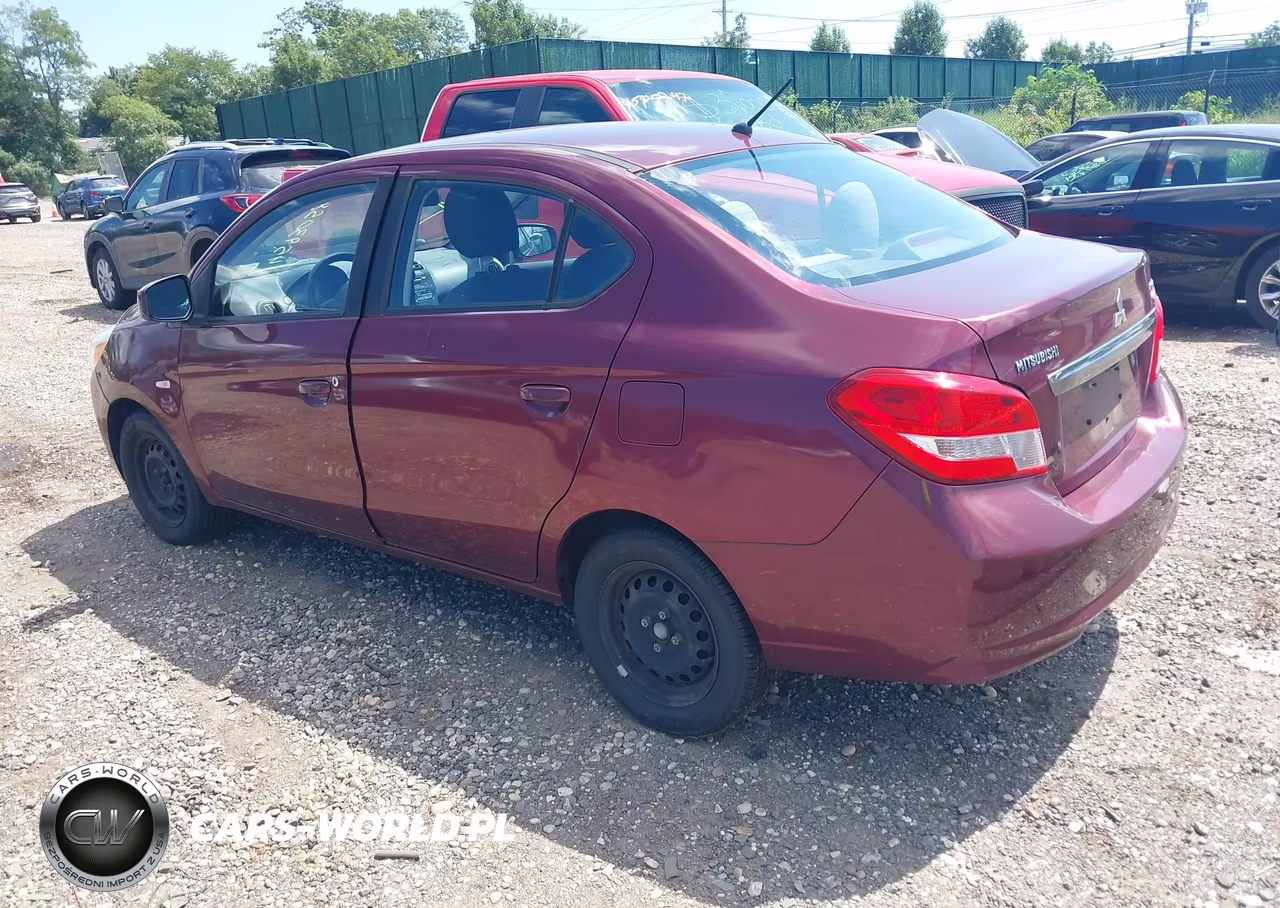 2017 Mitsubishi Mirage G4 Es VIN:ML32F3FJ4HHF14607 - 3