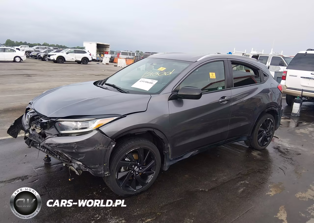 2022 Honda Hr-V 2Wd Sport VIN:3CZRU5H17NM701591 - 2