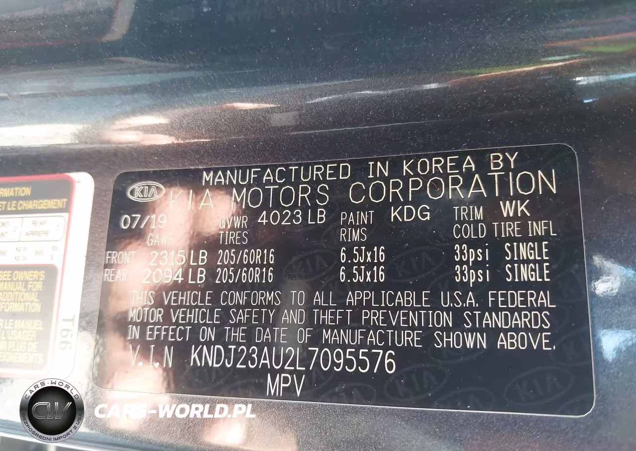 2020 Kia Soul Lx VIN:KNDJ23AU2L7095576 - 9