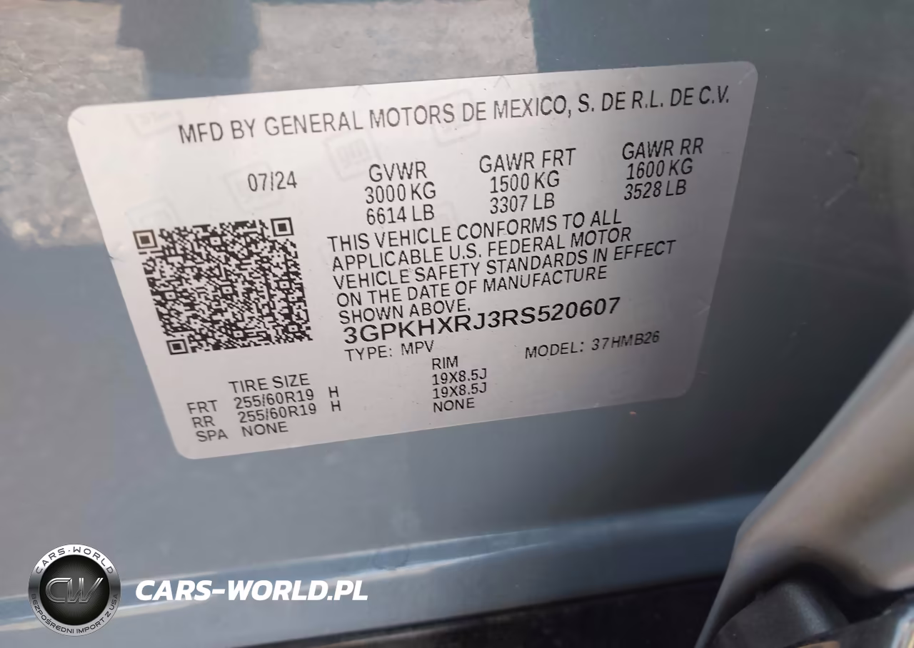 2024 Honda Prologue Touring VIN:3GPKHXRJ3RS520607 - 9