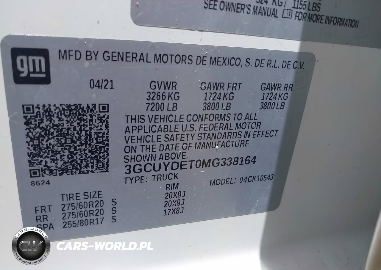 2021 Chevrolet Silverado 1500 4Wd Short Bed Lt VIN:3GCUYDET0MG338164 - 9