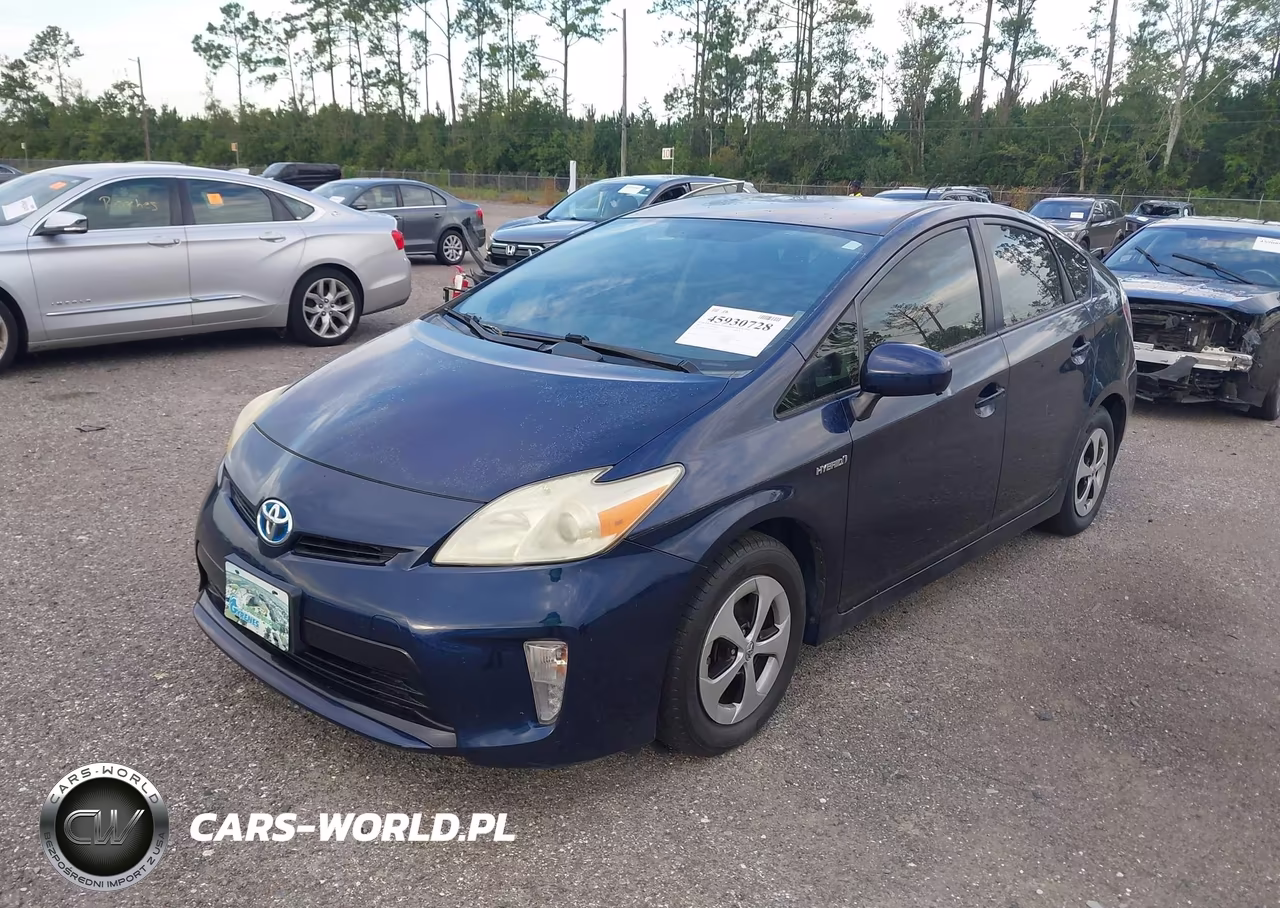 2012 Toyota Prius Three VIN:JTDKN3DU6C1506343 - 2