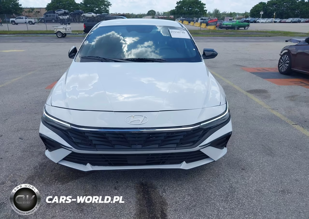 2025 Hyundai Elantra Sel Sport VIN:KMHLM4DG9SU932432 - 6