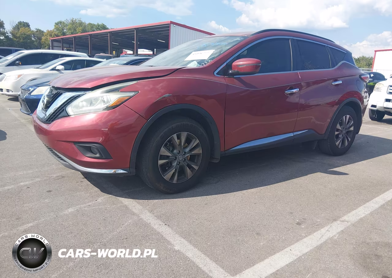 2016 Nissan Murano Sv VIN:5N1AZ2MG8GN160732 - 2
