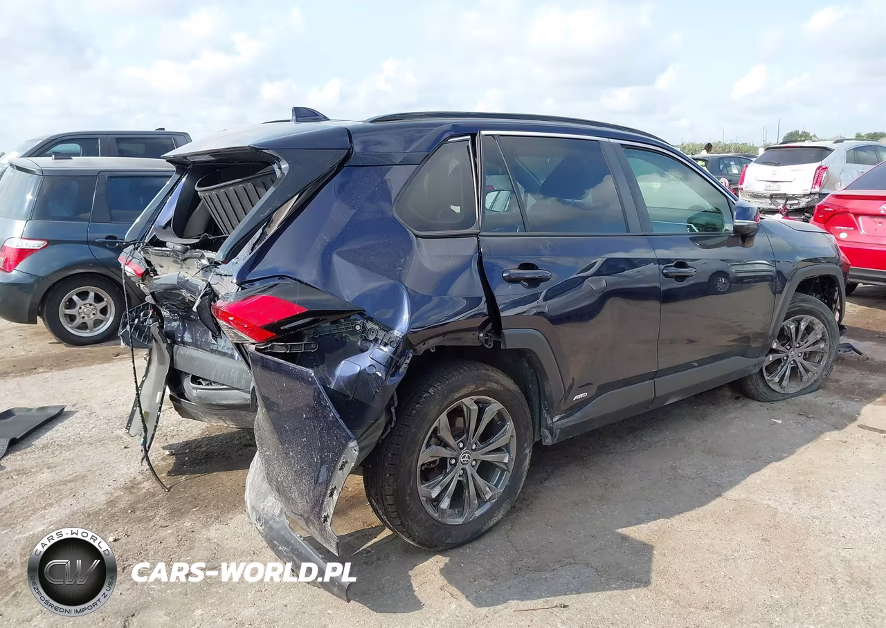 2022 Toyota Rav4 Hybrid Xle Premium VIN:JTMB6RFV8ND064995 - 4