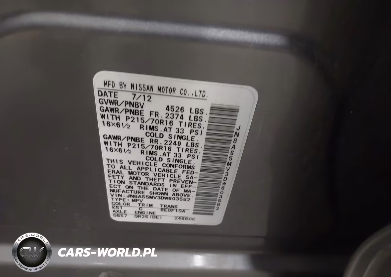 2013 Nissan Rogue S VIN:JN8AS5MV3DW603582 - 9